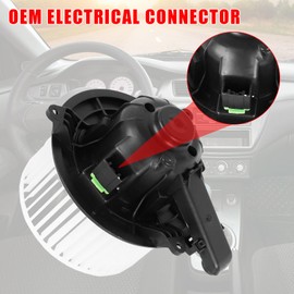 AC Heater Blower Motor HVAC with Fan Cage Compatible with 2009-2014 for Ford F150, Lobo, 2009-2017 for Ford Expedition, 2009-2017 for Lincoln Navigator Replaces PM9364, 700237, AL1Z19805A, 75873