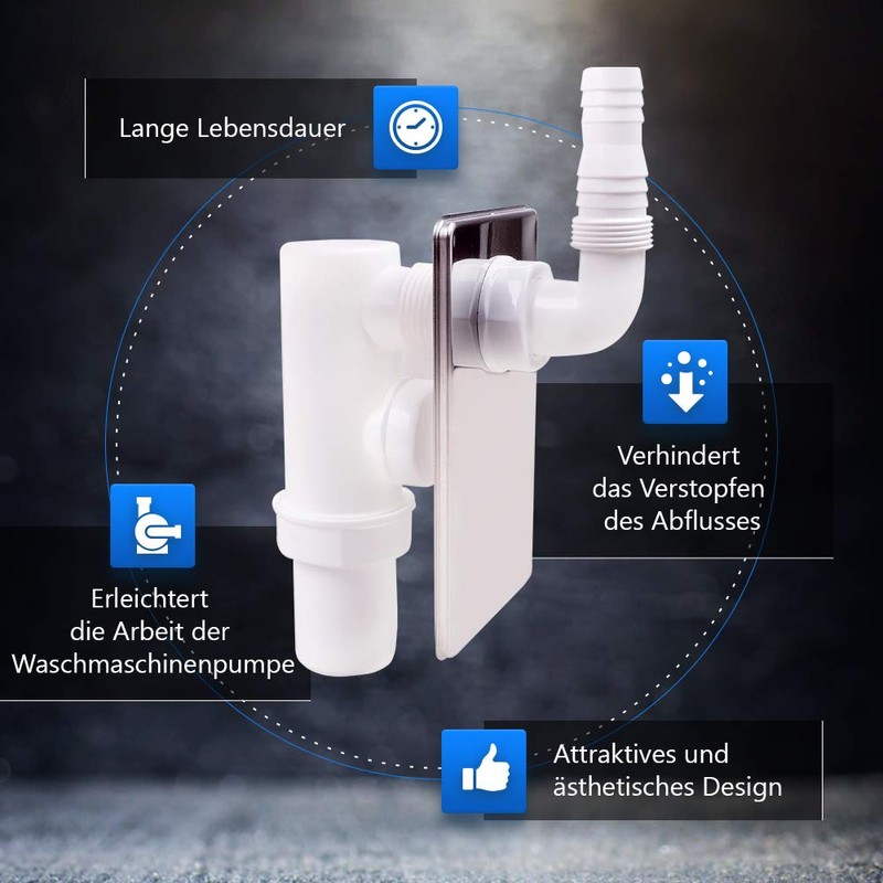Anti Syphon Trap, white