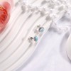 Gemsme Larimar Earrings for Women - Hypoallergenic 925 Sterling Silver