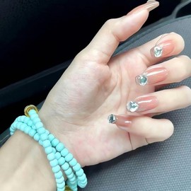Nail Heart Stone Nail Decoration Gem Shape Art Accessories Manicure Gel Design Stone 062170DC / 네일 하트 스톤 손톱 장식 보석 모양 아트 악세사리 매니큐어 젤 디자인 스톤 062170DC