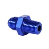 Auto E Aluminium AN6 to NPT /4 Connectors Straight A