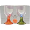 Flamefield T0186M Party Bella Acrylic Wine Goblets - Pack of