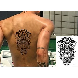 Tribal Tattoos Maori Design Tattoo Arm Tattoo Men Tattoo 8 Sheets Set J8