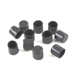 Leliafleury 8Pcs 32mm Rubber Leg Tips Round Rubber End Caps Black Chair Leg Covers Non-Slip Rubber Furniture Feet Replacement Tips for Tables Chairs Desks