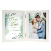 Afuly Photo Frame, 2 Sides, 2 Ls, White Photo Frame,