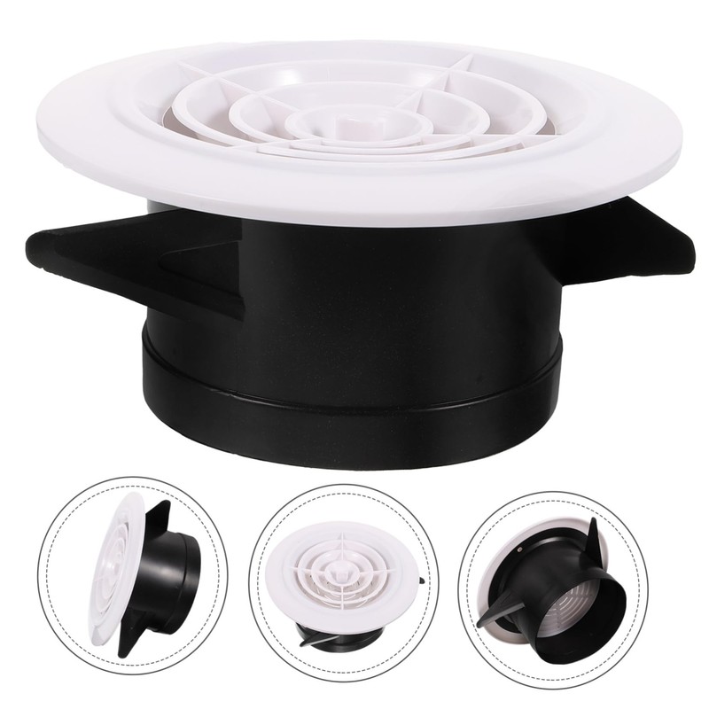 KOMBIUDA Adjustable Indoor Air Vent Cover Exhaust Vent Wall Ceiling