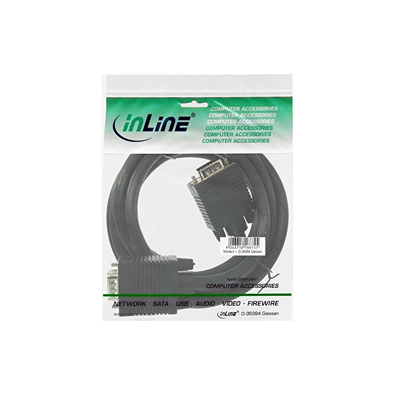 S-VGA Cable 15-Pin HD Male / Male Black 2 m,