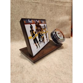 Coach Gift Hockey display with full color Photo Sublimated on a metal plaque