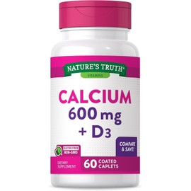Nature's Truth SM Nature's Truth Calcium 600mg with Vitamin D3 | 250 Tablets
