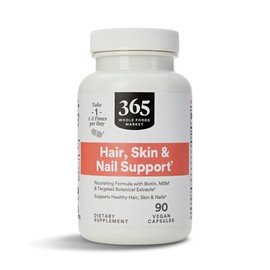 365 by Whole Foods Market, Hair Skin & Nails 2000 Biotin, 90 Count