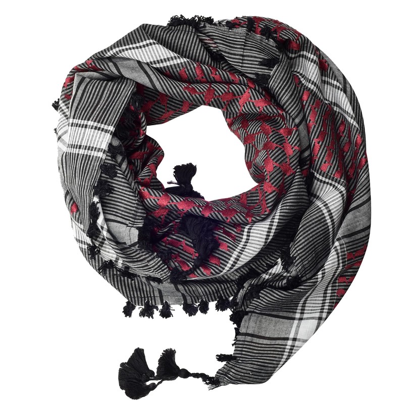 Micoop Large Size Premium Shemagh Scarf Arab Military Tactical Desert