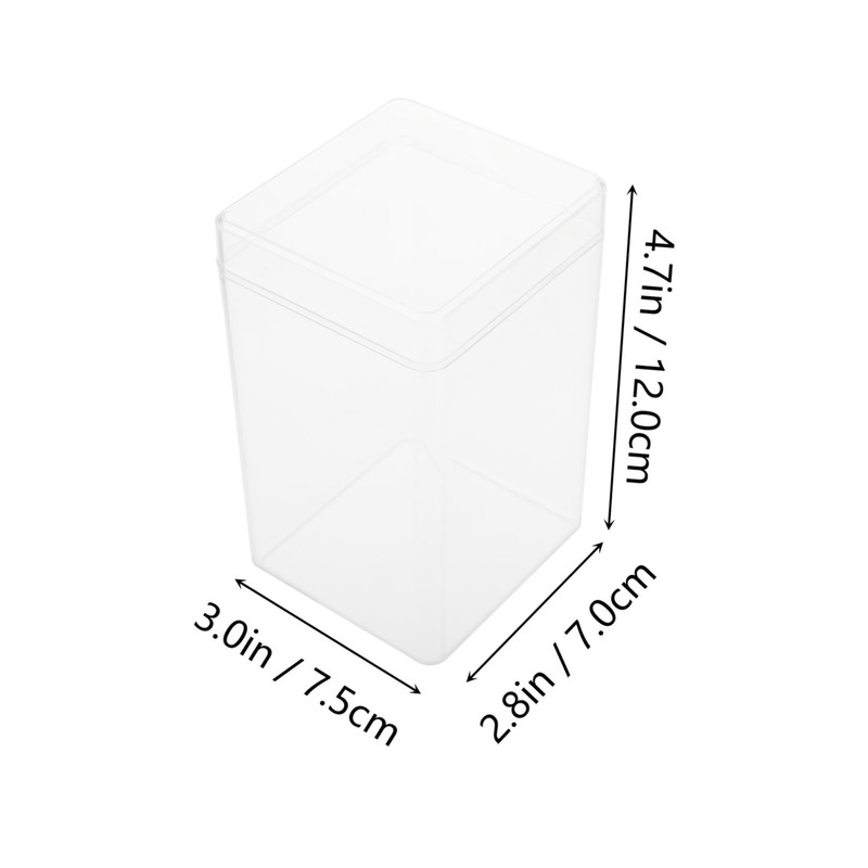 CHILDWEET Crylic Desktop Box Set 4pcs Storage Box for Blind