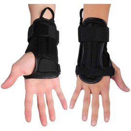 Impact Wrist Guard Fitted Wrist Brace Wrist Support for Snowboarding, Skating, Motocross, Street Racing, Mountain Biking, Weightlifting - Size: Small