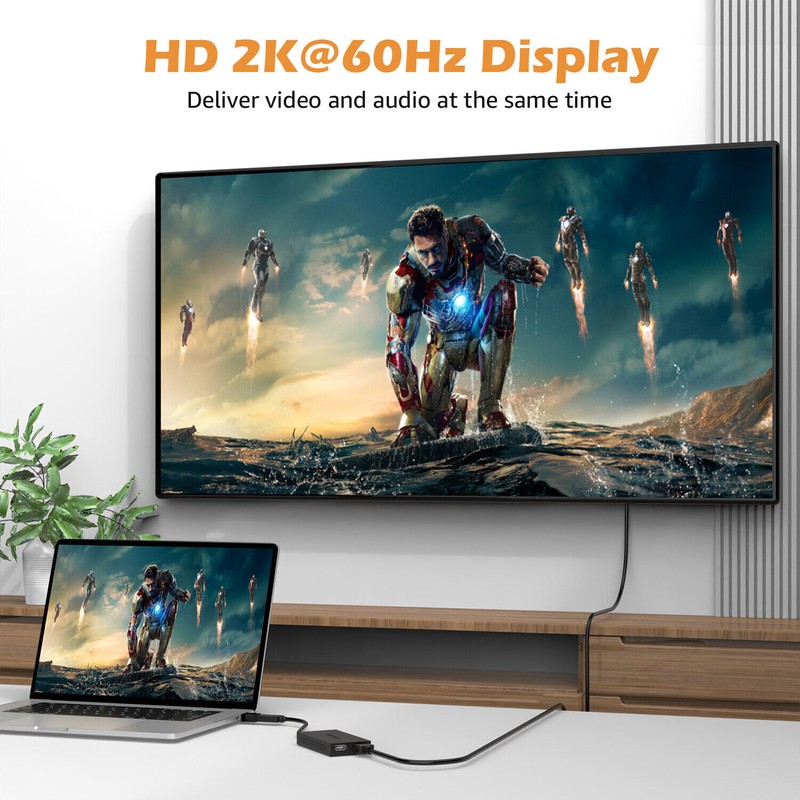 Wavlink USB 3.0/USB C to HDMI Adapter for Dual Monitors