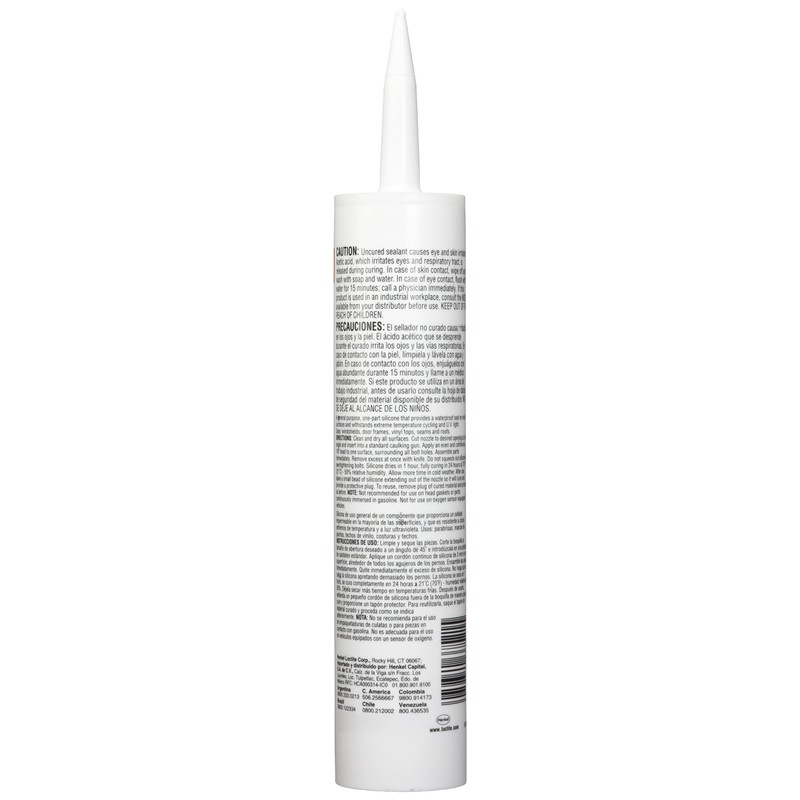Loctite 37521 Silicone Adhesive/Sealant, 300 ml