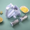 3 in 1 Cheese Grater,Olive Garden Cheese Grater Hand Crank,Hand