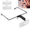 Eyeglasses Magnifier LED Light Hands Free Magnifying Glass for Watch