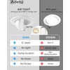 Adetu 3 Inch 5CCT Gimbal Led Recessed Lighting with Junction