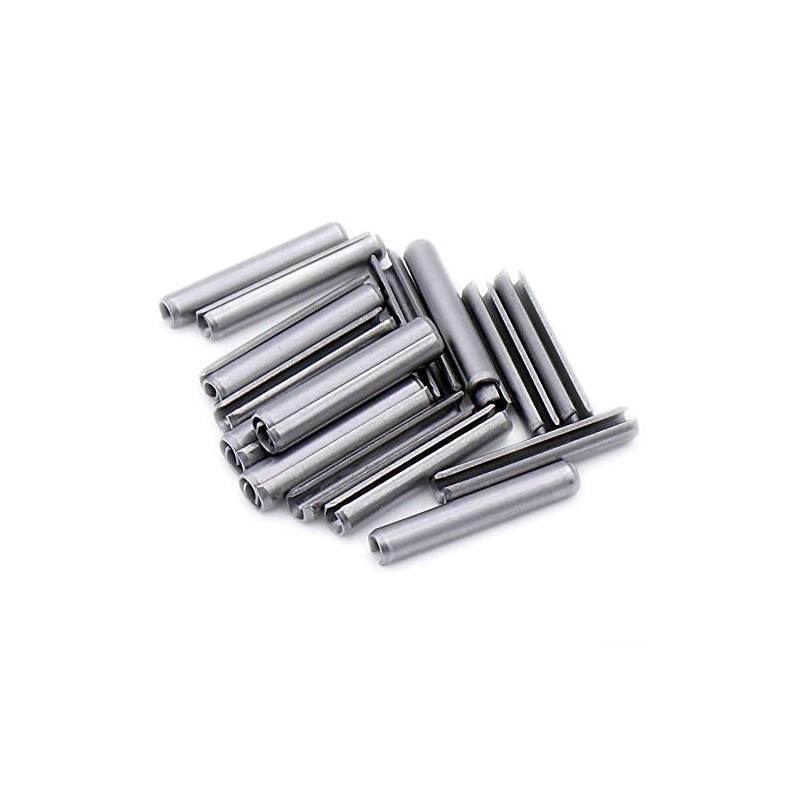 D1 (1mm x 6mm) Slotted Spring Pin (Heavy) - Stainless