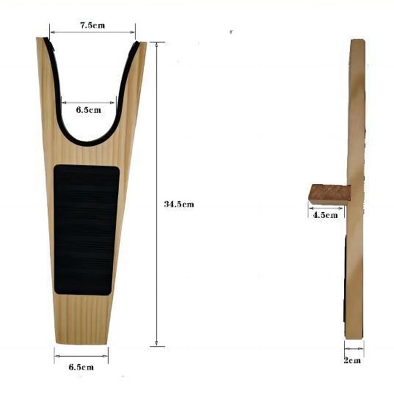 Geroosaty Boot Puller Boot Jack Wooden Boot Remover No Bending