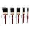 5 Pcs Paint Brushes Set, Fine paint Brush Bristles Decorating