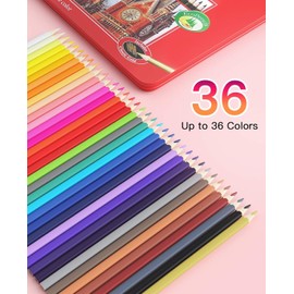 Estuche De Colores Profesionales Lápices De Colores Profesionales Para Dibujo Ideales Para Arte y Pintura (36)