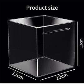 Acrylic Piggy Bank Only Allows in and Out Acrylic Piggy Bank Transparent Piggy Bank Cannot Be Opened Piggy Piggy Bank Helps with Budgeting and Savings (Small)