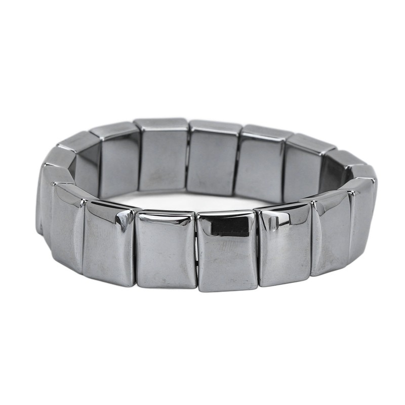 Terahertz Bracelet Rectangle Beads Enhance Physical Fitness Terahertz Healing Stone