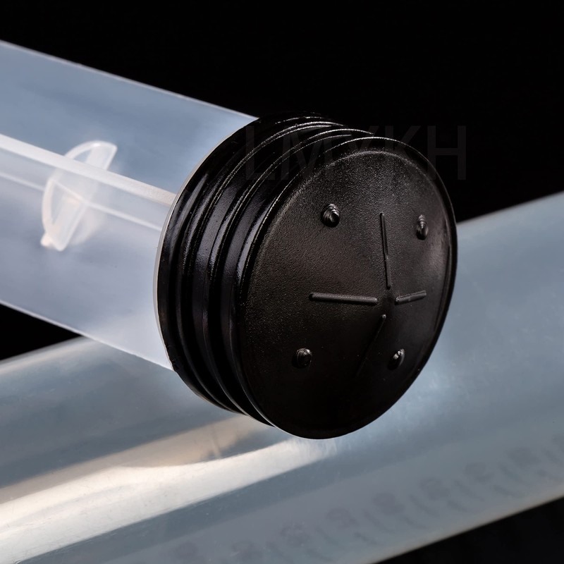 150 ml Large Plastic Cylinder with Hose for Scientific Laboratories,