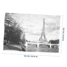 iplusmile Eiffel Tower Tapestry Vintage Wall Art Blanket Elegant Hanging Decor for Bedroom Living Room Dorm Unique Aesthetic Design