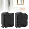 2pcs Door Handle Alarm Anti Theft Vibration Triggered Portable Door