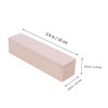 jojofuny 10pcs Natural Basswood Craft Blocks for DIY Projects Smooth