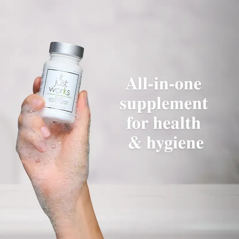 It Just Works Natural Deodorant Supplement for Complete Body Freshness