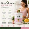 Ami Glow Green Colágeno Probióticos Fitness Mujer
