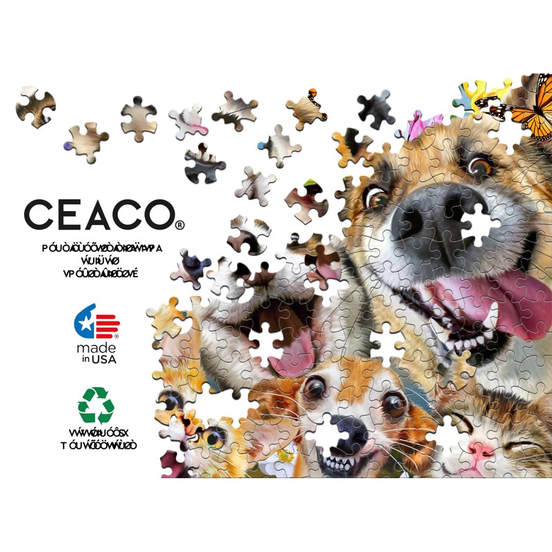 Ceaco - Selfies - Companion Selfies - 500 Piece Jigsaw