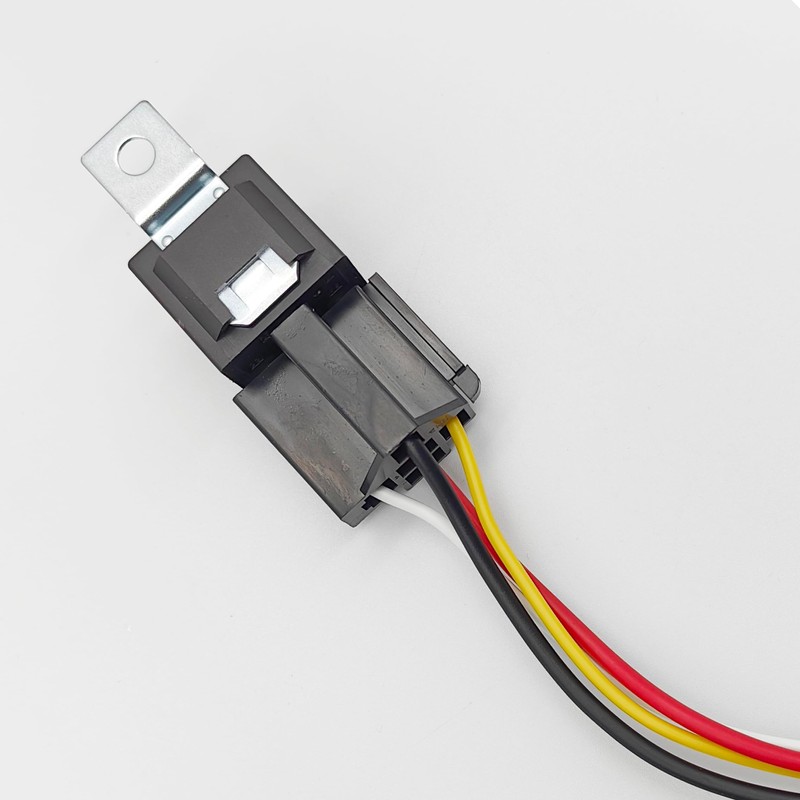 JD2912 24V Relay 40A SPST with Harness – 4-Pin Heavy