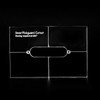 Musiclily Pro CNC Accurate Acrylic Single Coil Pickup Routing Template