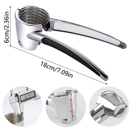 Wuzdy Metal Nut Opener, Nutcracker, Metal Walnut Cracker, Nuts Cracker Tool, Multifunctional Home Nut Cracker with Non-Slip Handle, for Nuts, Almonds, Hazelnuts, Walnuts, Almonds