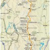 Franko Maps Blue Ridge Parkway Wall Map