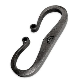 Coopers Bay Traditional Flint & Steel Striker - Forged High Carbon Steel - Primitive Bushcraft Firestarting Tool - Essential Piece for a Primitive Fire Making Kit