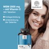 HealthyWorld® MSM 2000 mg - With Vitamin C - 365