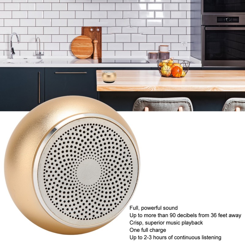 Bluetooth Small Speaker Simple Design IP67 Waterproof Portable Wireless Speaker