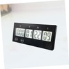 SHOWERORO School Examination Countdown Timer Wall Clock for Students Black