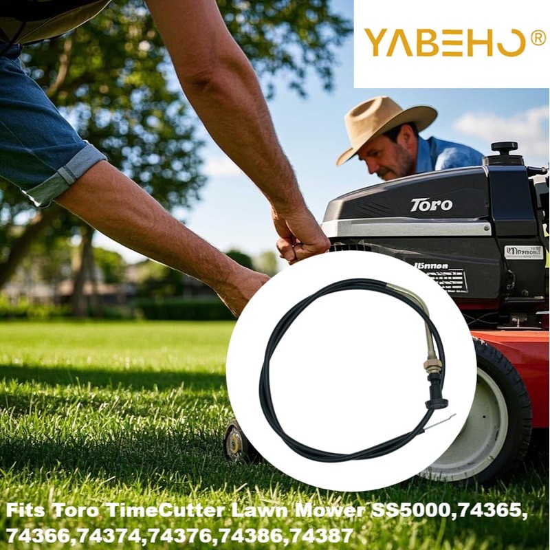 112-9753 Choke Cable for Toro TimeCutter Lawn Mower SS5000,74365,74366,74374,74376,74386,74387