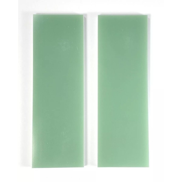 G10 JADE GREEN 3/8 .375 x 2 x 6 (2)