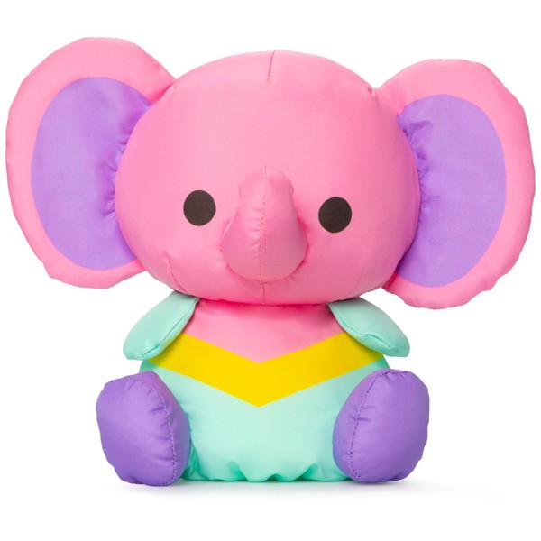 Swisheez Slater Elephant Stuffed Animal, Retro Inspired Plush Toys for