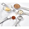 Stainless steel measuring cup and spoon set, measuring cup and