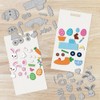DELORIGIN Cutting Dies with Easter Bunny Car Card Making Stencil