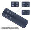 HPQ15C-EA/HPQ15F-E Replacement Remote Control for Hunter Compatible with 72016 HPQ15C-EA-R
