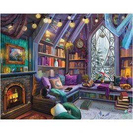 White Mountain - Book Nook - 1000 Piece Jigsaw Puzzle for Adults, Children, + Grandparents